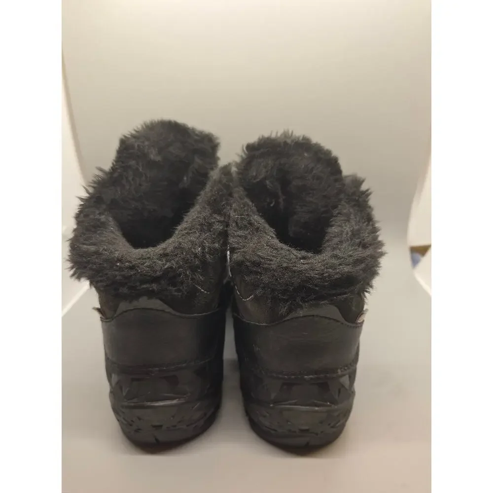 Merrell Aurora 6 Ice+ Waterproof J37216 Snow Boots Arctic Grip Women's 7 Black